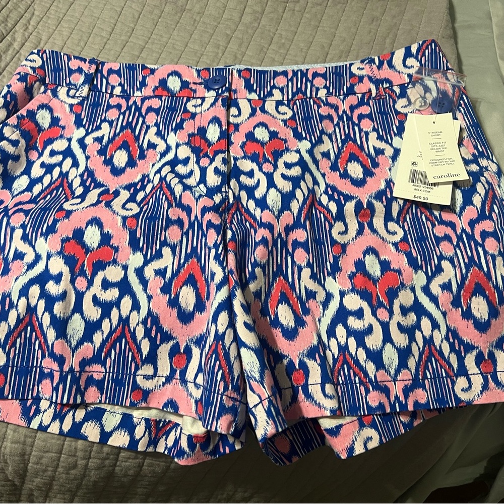 Crown and Ivy size 12. Blue and pink
